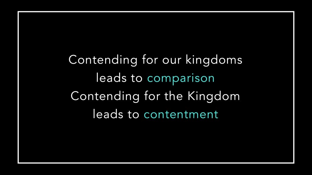 Contending for Contentment